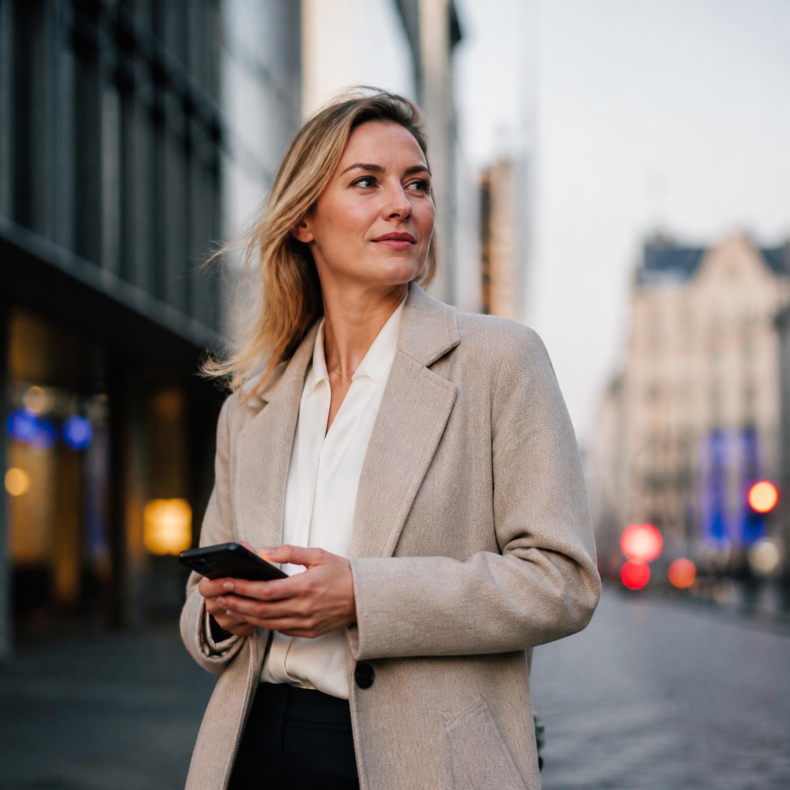 Netcom customer on the move, always connected via the best network
